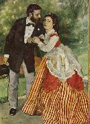 Pierre-Auguste Renoir Portrat des Ehepaares Sisley oil painting